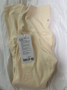lululemon buttercream align leggings size 4 25" inseam